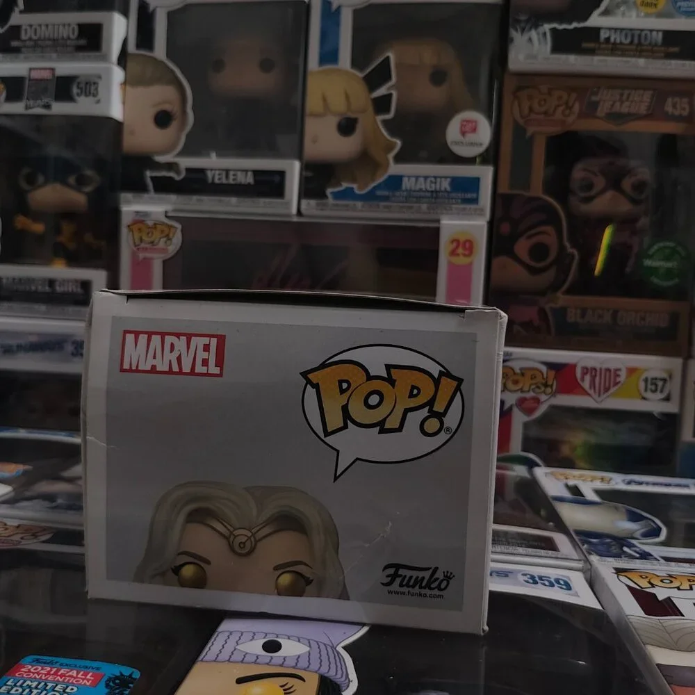 Funko Pop Marvel Eternals Thena 743 Walmart Exclusive - Picture 6 of 7